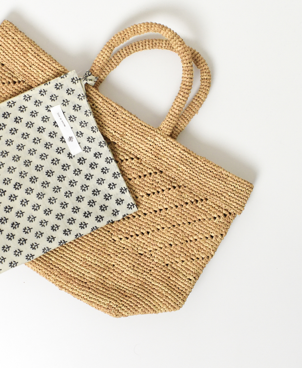 ●ANMDS2211 (バッグ) RAFFIA BAG (COMBI)