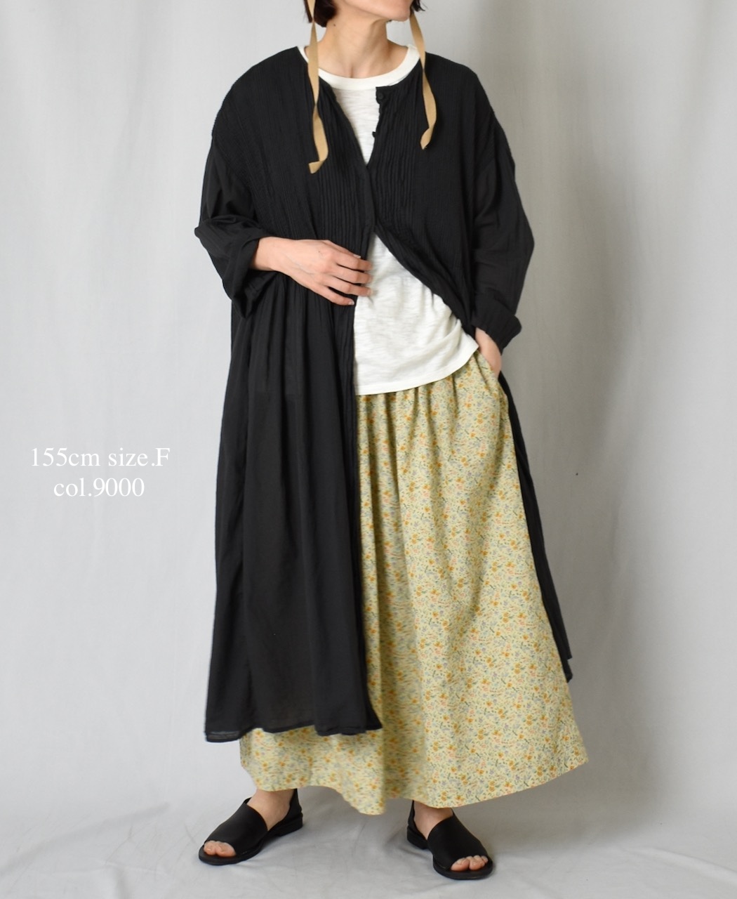 ●GNSL24042 (Tシャツ) SLUB VINTAGE CREW-NECK FRENCH/SL SHIRT