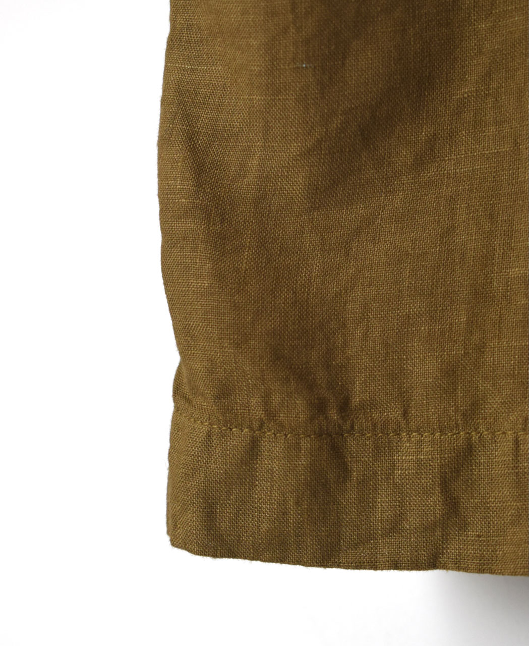 NAM1633LP (ワンピース) LINEN PLAIN (OVERDYE) BOAT NECK NO/SL ONE-PIECE
