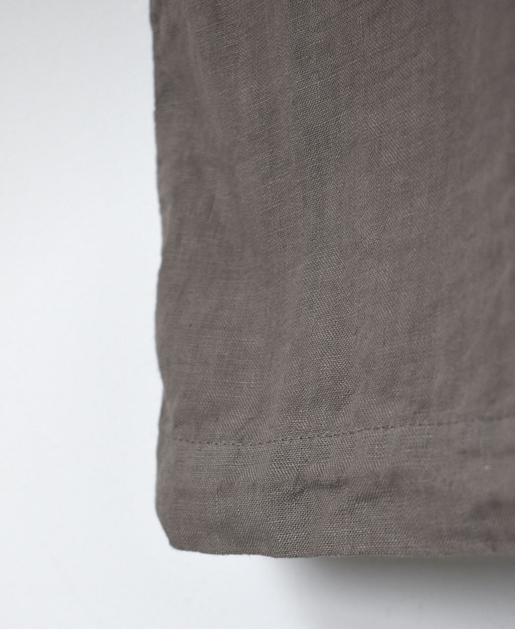 NAM1633LP (ワンピース) LINEN PLAIN (OVERDYE) BOAT NECK NO/SL ONE-PIECE