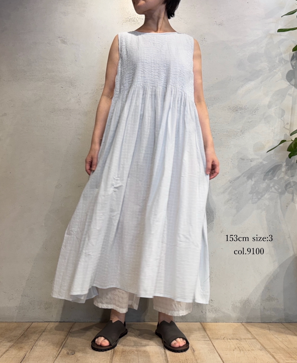 ●INMDS25084(パンツ) HANDWOVEN COTTON SILK CHECK EASY PANTS