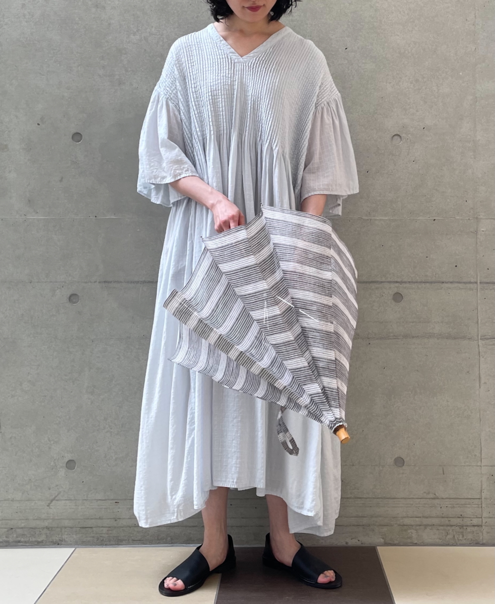 ●ONMDS2301 (日傘) PARASOL WITH BAMBOO HANDLE 47cm