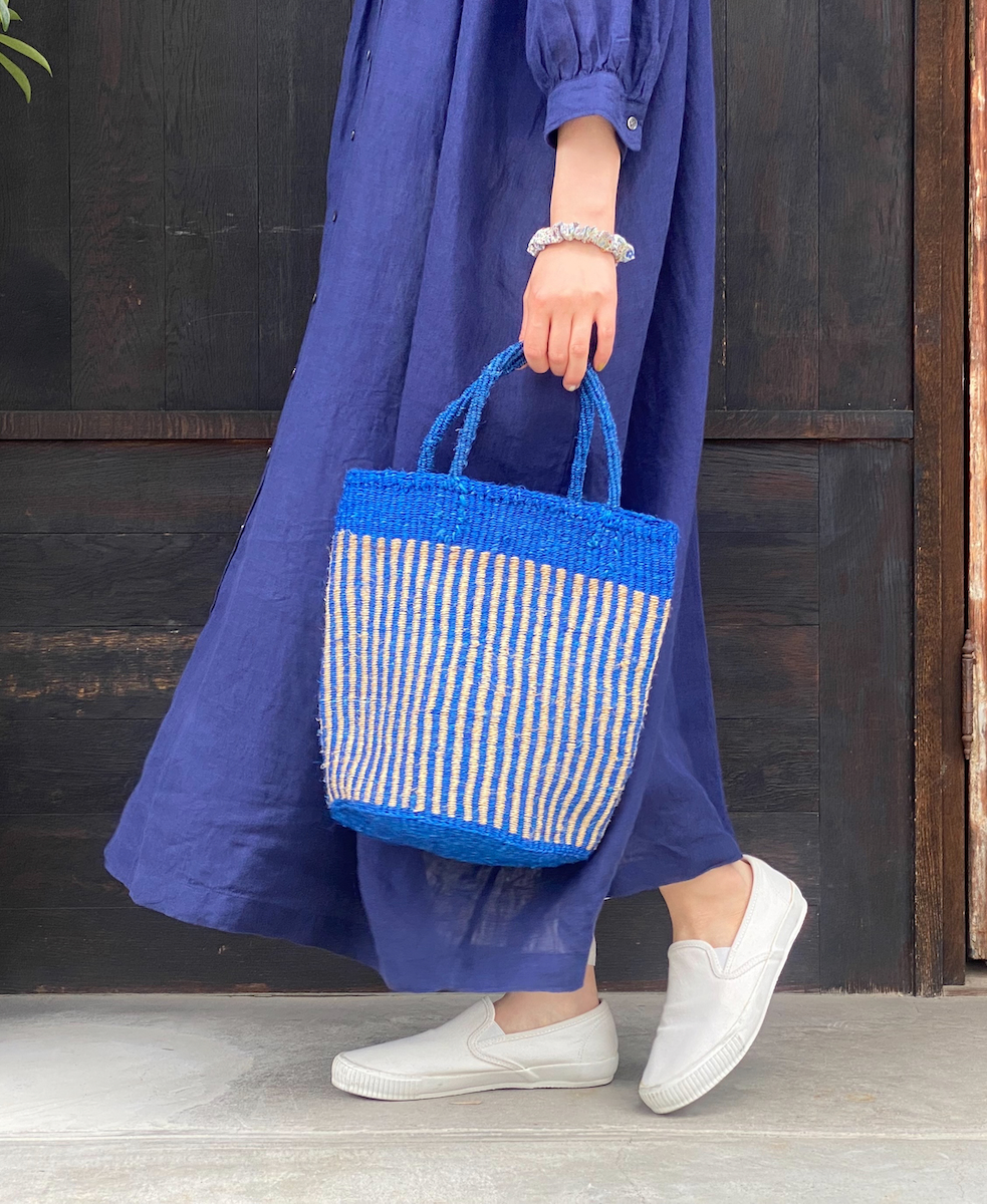 ANSL2501(バッグ) STRIPE SISAL BAG