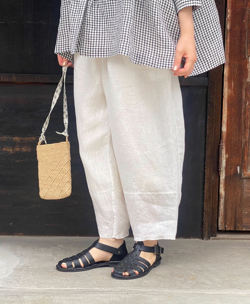 ●INSL24206 (パンツ) 60s LINEN PLAIN EASY PANTS