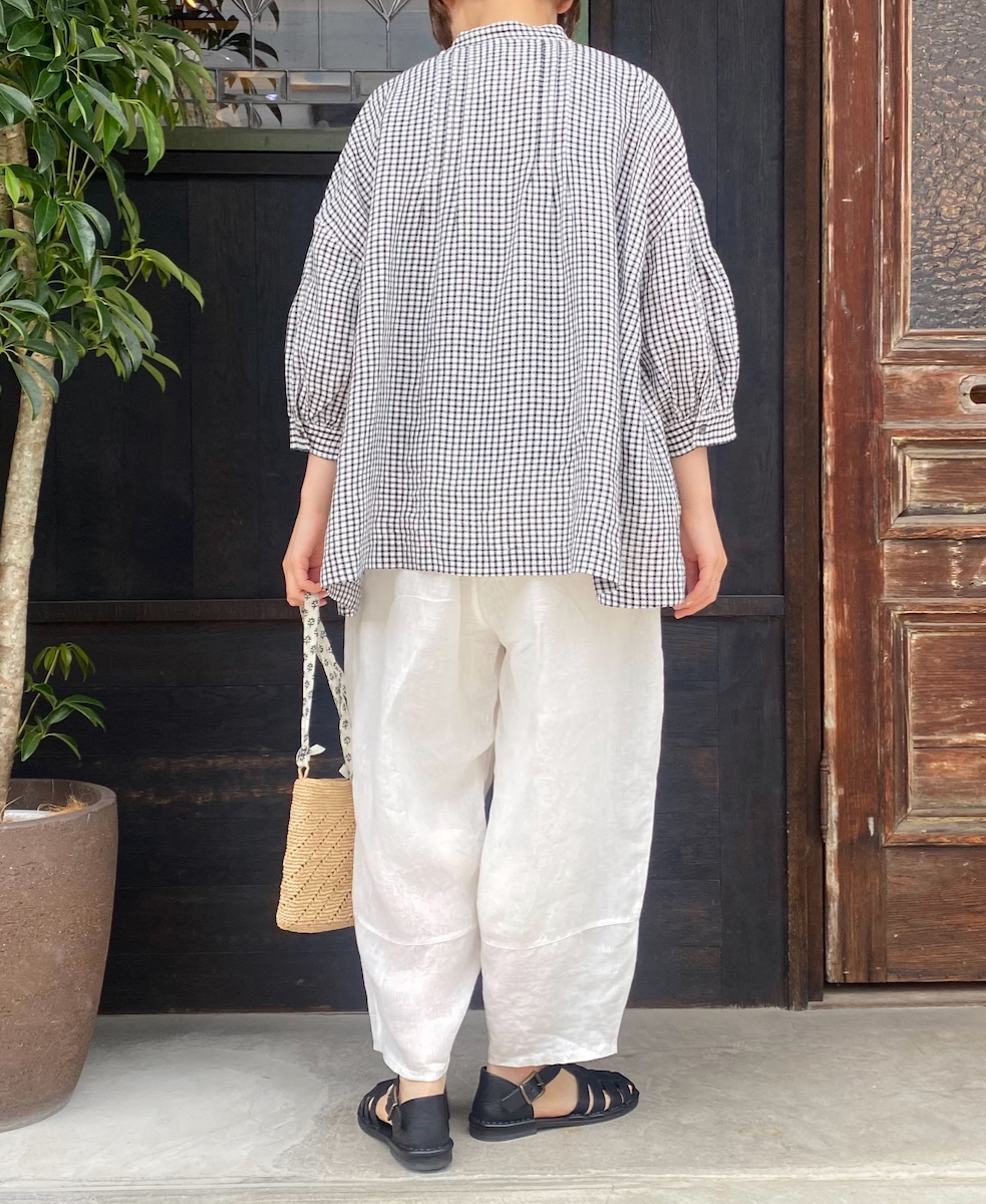 ●INSL24206 (パンツ) 60s LINEN PLAIN EASY PANTS