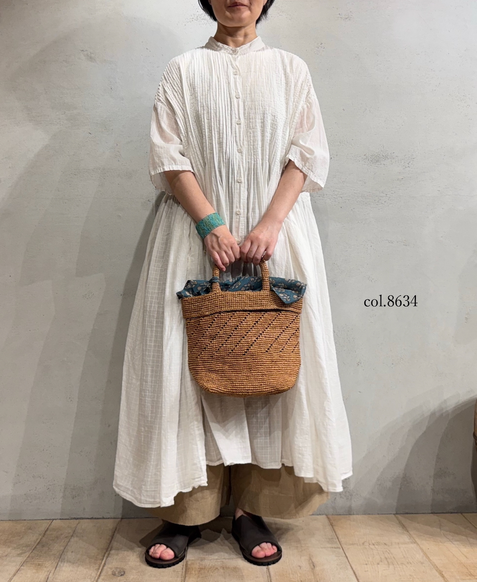 ●ANMDS2301 (バッグ) RAFFIA M BAG (COMBI)