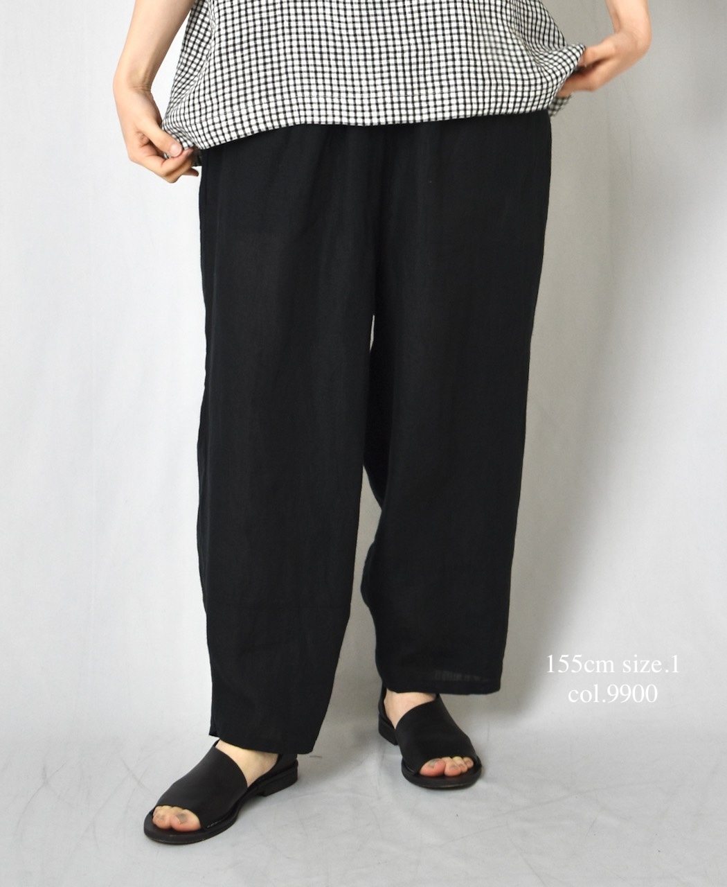 ●INSL24206 (パンツ) 60s LINEN PLAIN EASY PANTS