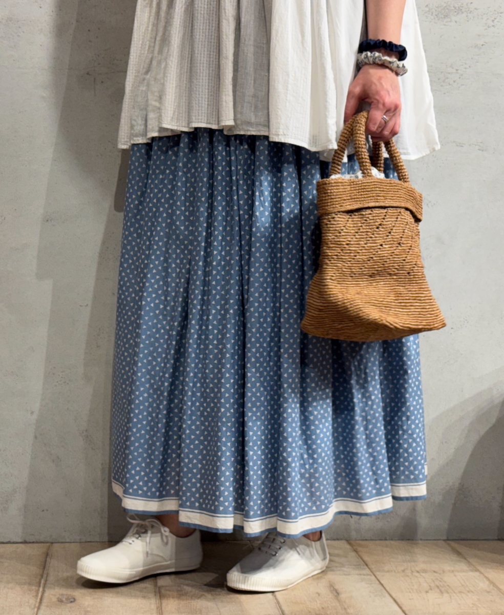 ●ANMDS2301 (バッグ) RAFFIA M BAG (COMBI)