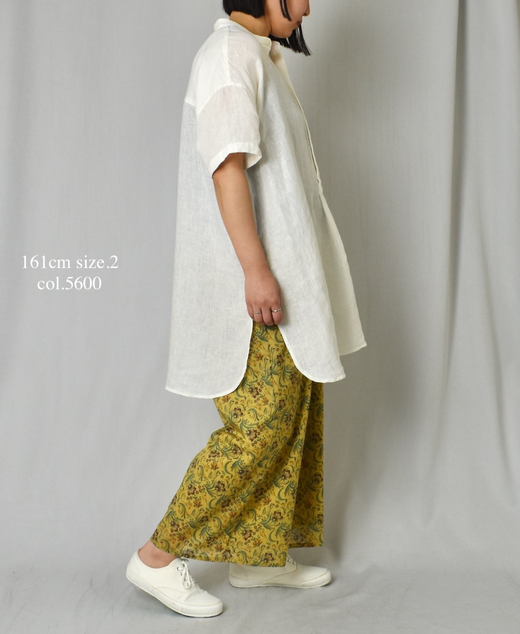 NSL25096(パンツ) 80s VOILE PAISLEY FLOWER PRINT WIDE EASY PANTS