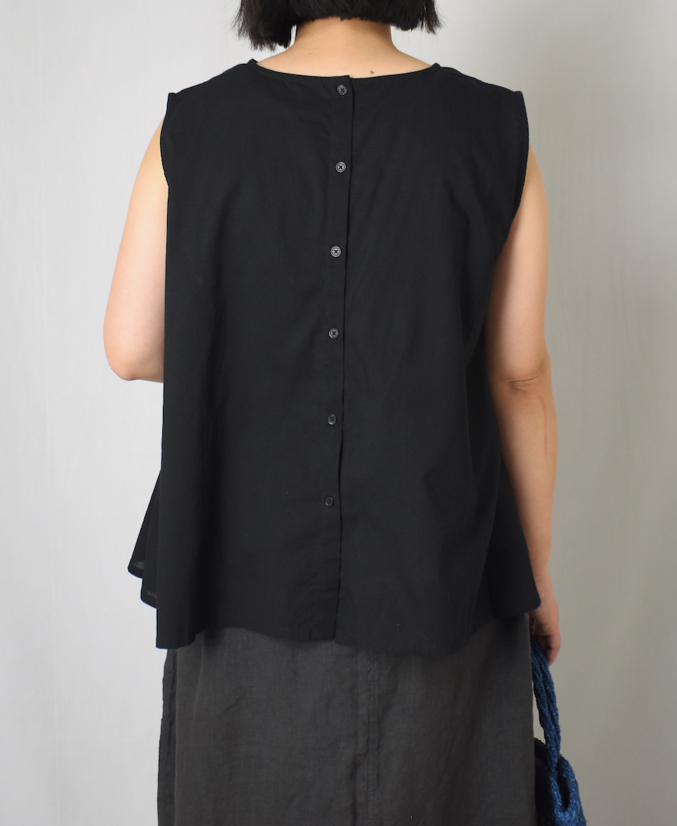 NSL25032(シャツ) 60s CAMBRIC PLAIN BACK OPENING NO/SL SMOCK