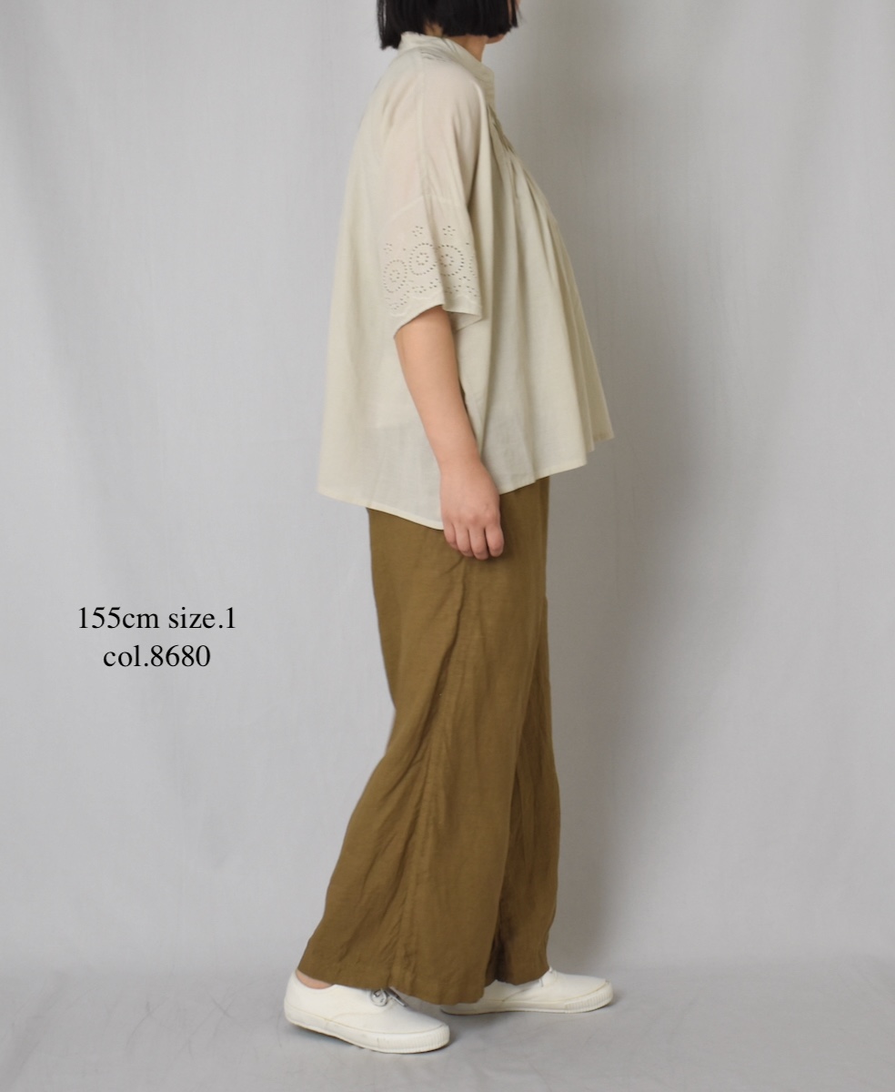 ●NAM1862LP (パンツ) LINEN PLAIN (OVERDYE) EASY PANTS