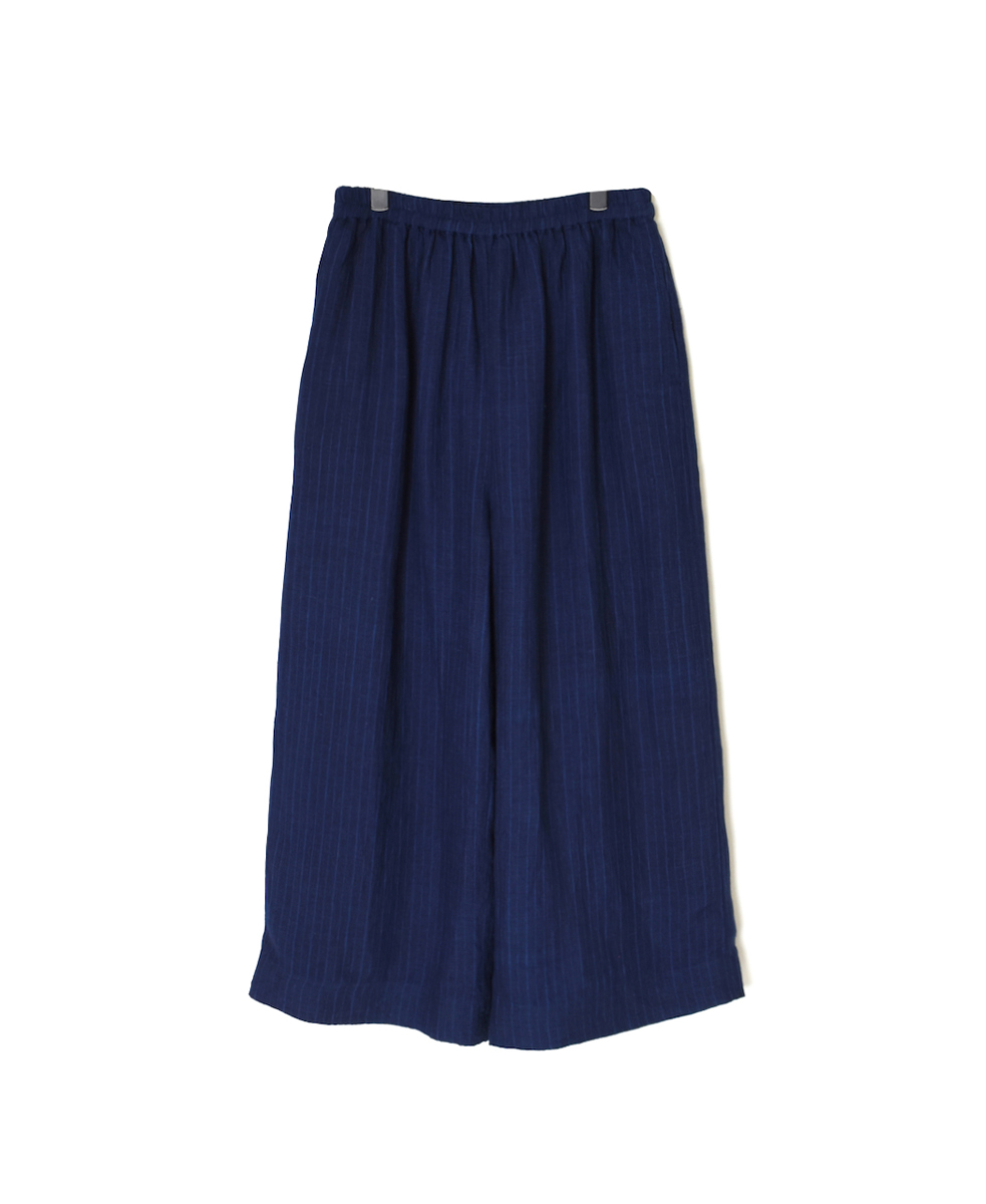 INMDS25122(パンツ) YARN DYE NATURAL INDIGO EASY PANTS