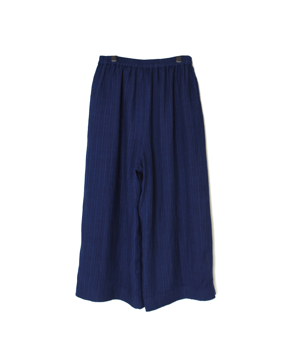 INMDS25122(パンツ) YARN DYE NATURAL INDIGO EASY PANTS