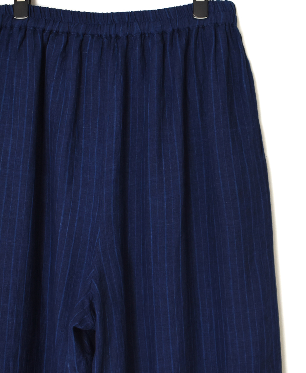 INMDS25122(パンツ) YARN DYE NATURAL INDIGO EASY PANTS