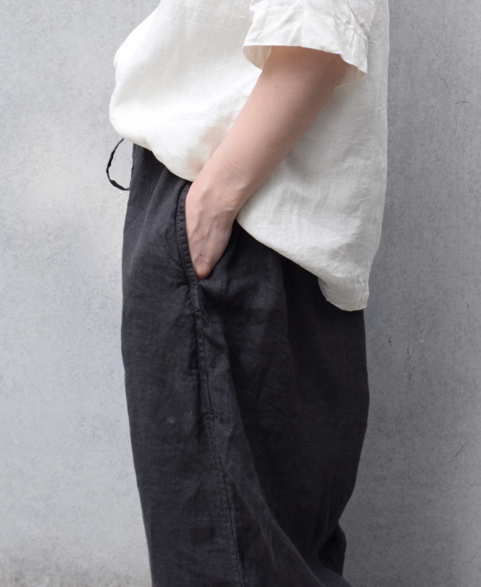 ●LNHT1713L (パンツ) LINEN PLAIN EASY PANTS