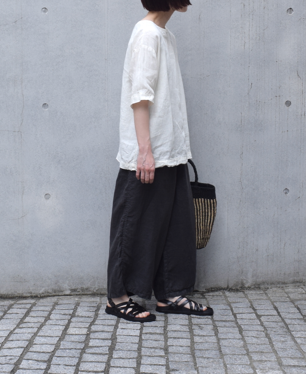 ●LNHT1713L (パンツ) LINEN PLAIN EASY PANTS