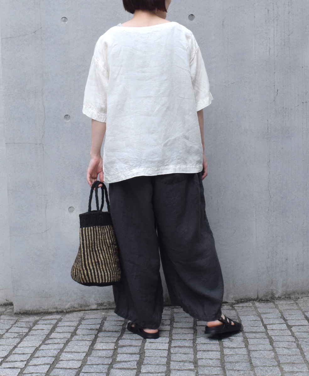 ●LNHT1713L (パンツ) LINEN PLAIN EASY PANTS