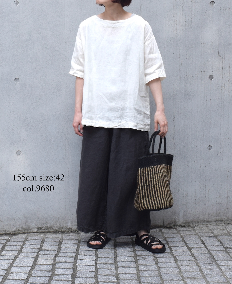 ●LNHT1713L (パンツ) LINEN PLAIN EASY PANTS