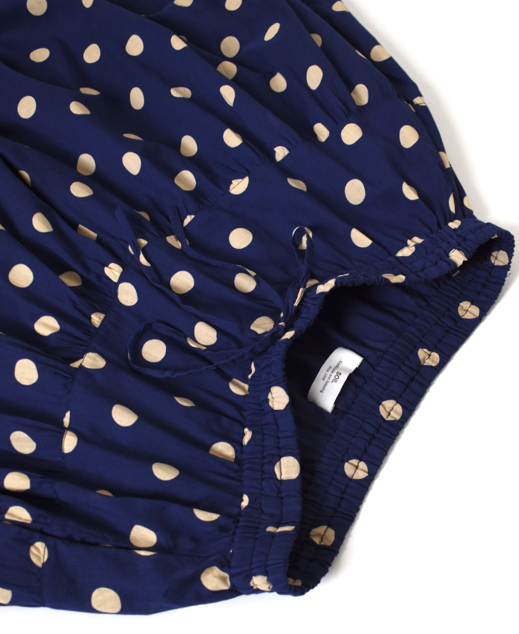 NSL24015 (キュロット) COTTON VOILE DOT PRINT CULOTTES