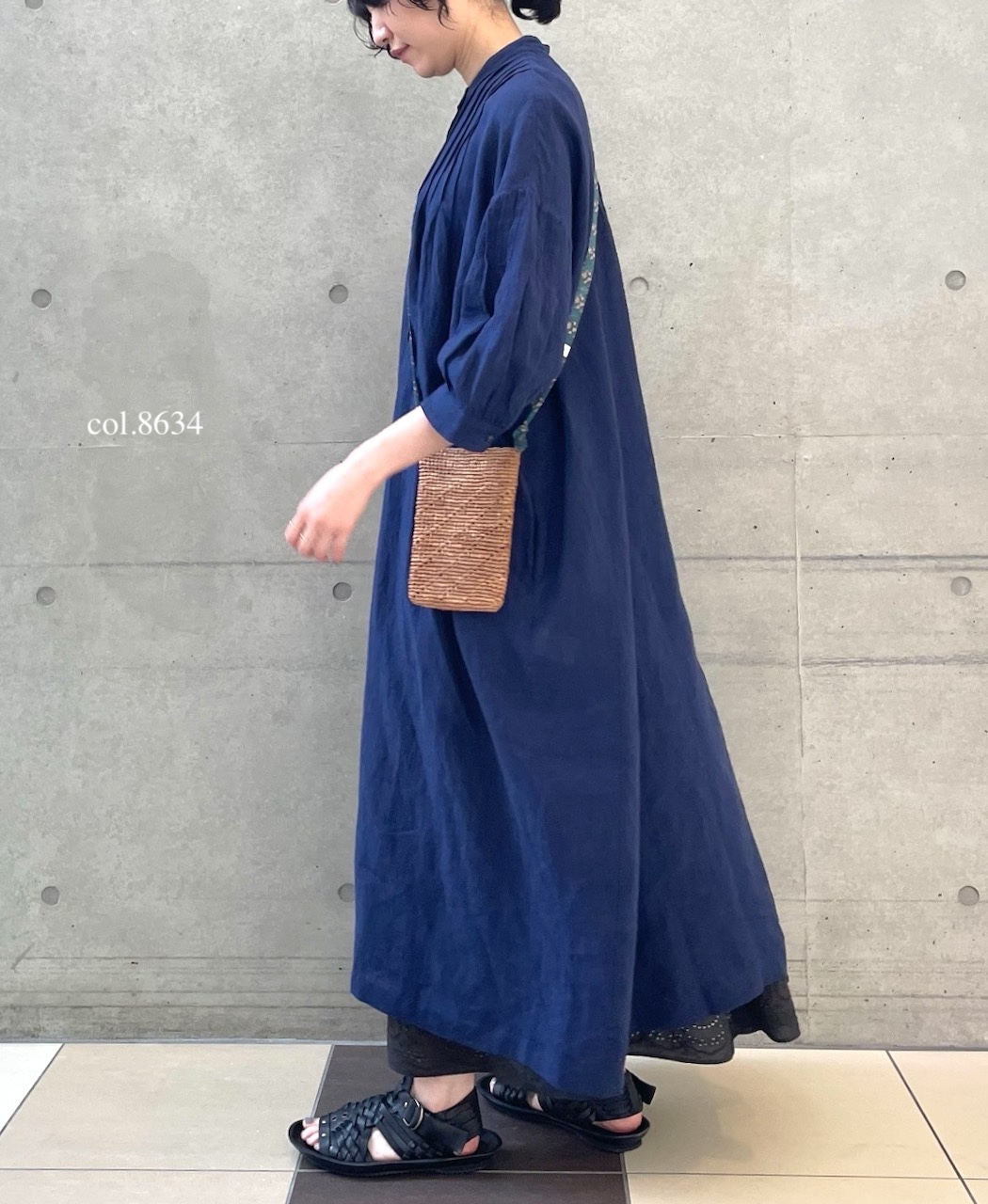 ●ANMDS2502(バッグ) RAFFIA PHONE HOLDER BAG