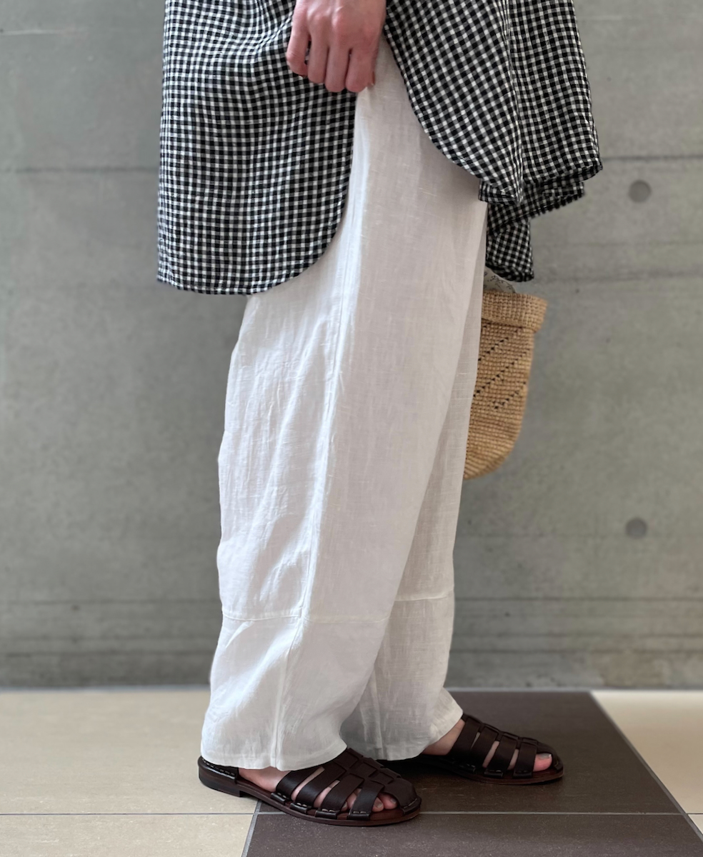 ●INSL24206 (パンツ) 60s LINEN PLAIN EASY PANTS