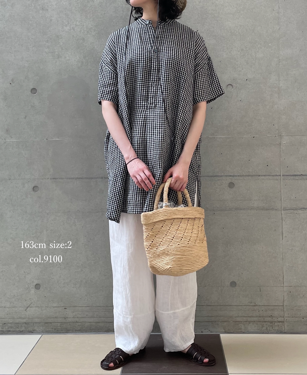 ●INSL24206 (パンツ) 60s LINEN PLAIN EASY PANTS