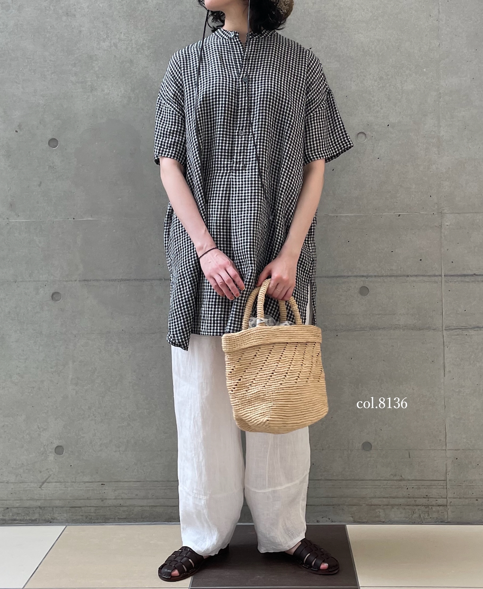 ●ANMDS2301 (バッグ) RAFFIA M BAG (COMBI)
