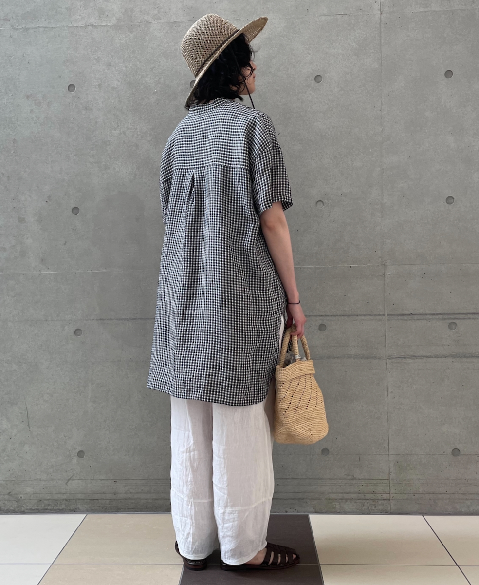 SIGNA1925 NSG2501(帽子) STRAW HAT WITH FAKE LEATHER STRING
