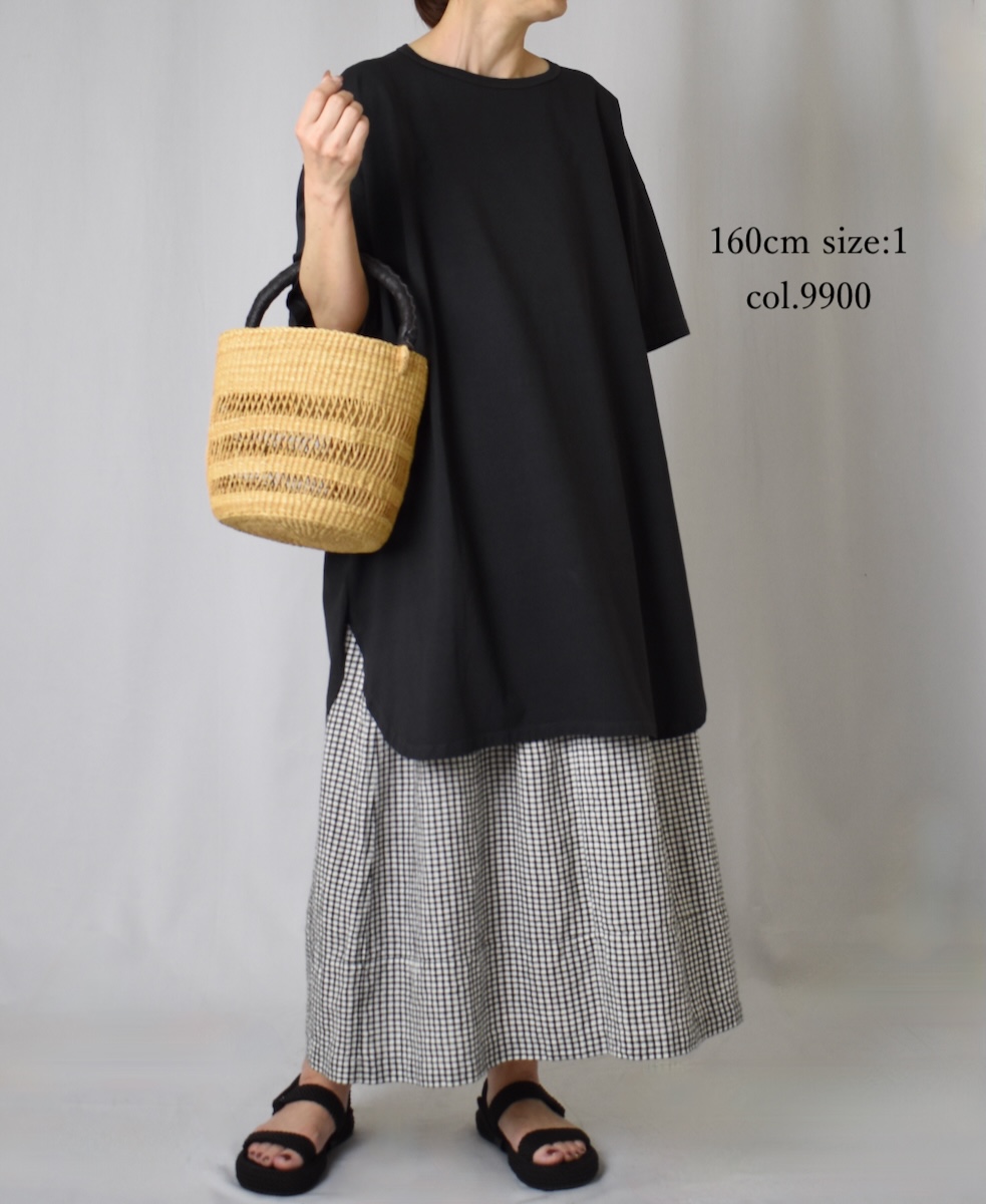 ●RNMDS2502(Tシャツ) COTTON JERSEY CREW-NECK LONG T-SHIRT