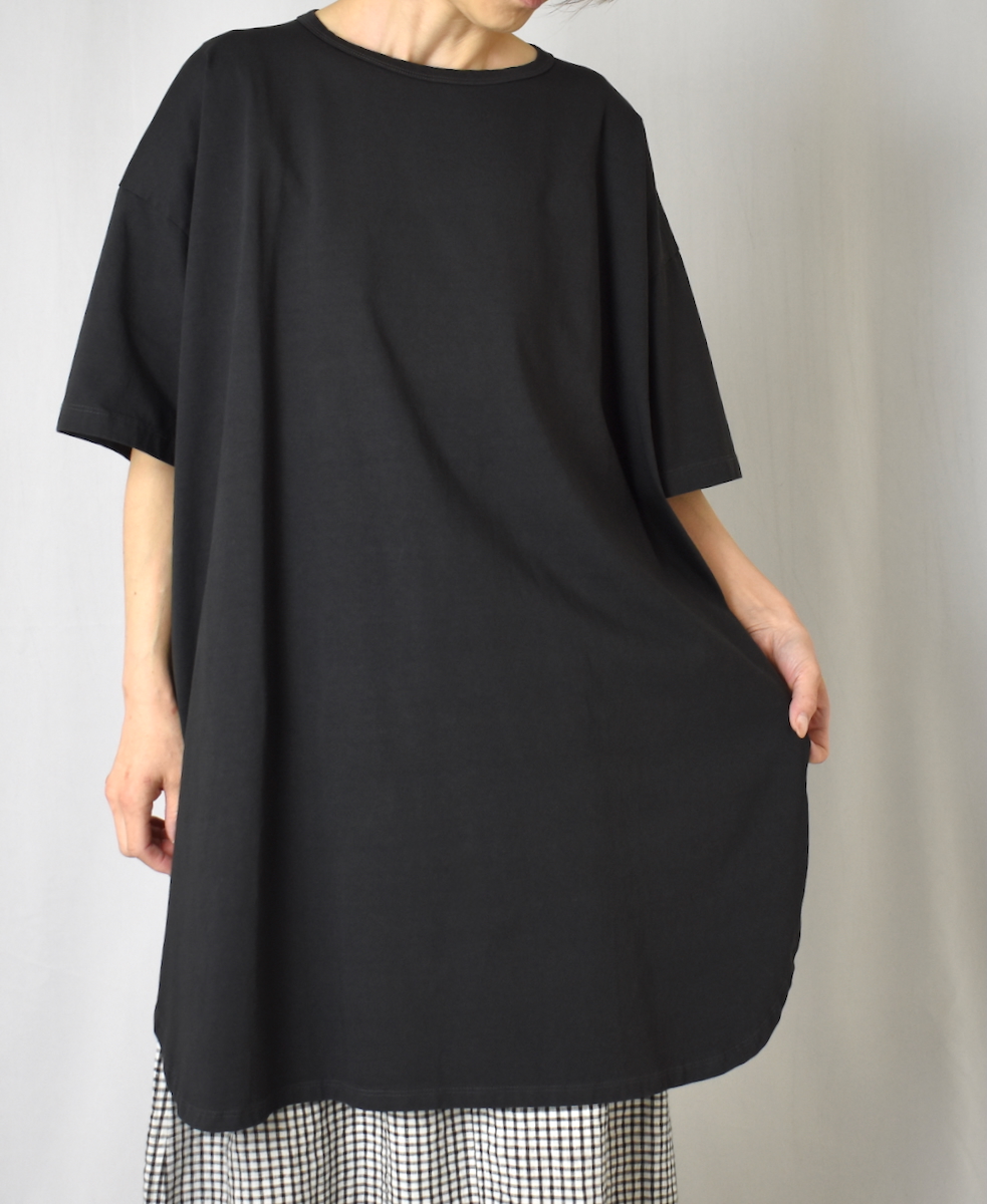 ●RNMDS2502(Tシャツ) COTTON JERSEY CREW-NECK LONG T-SHIRT