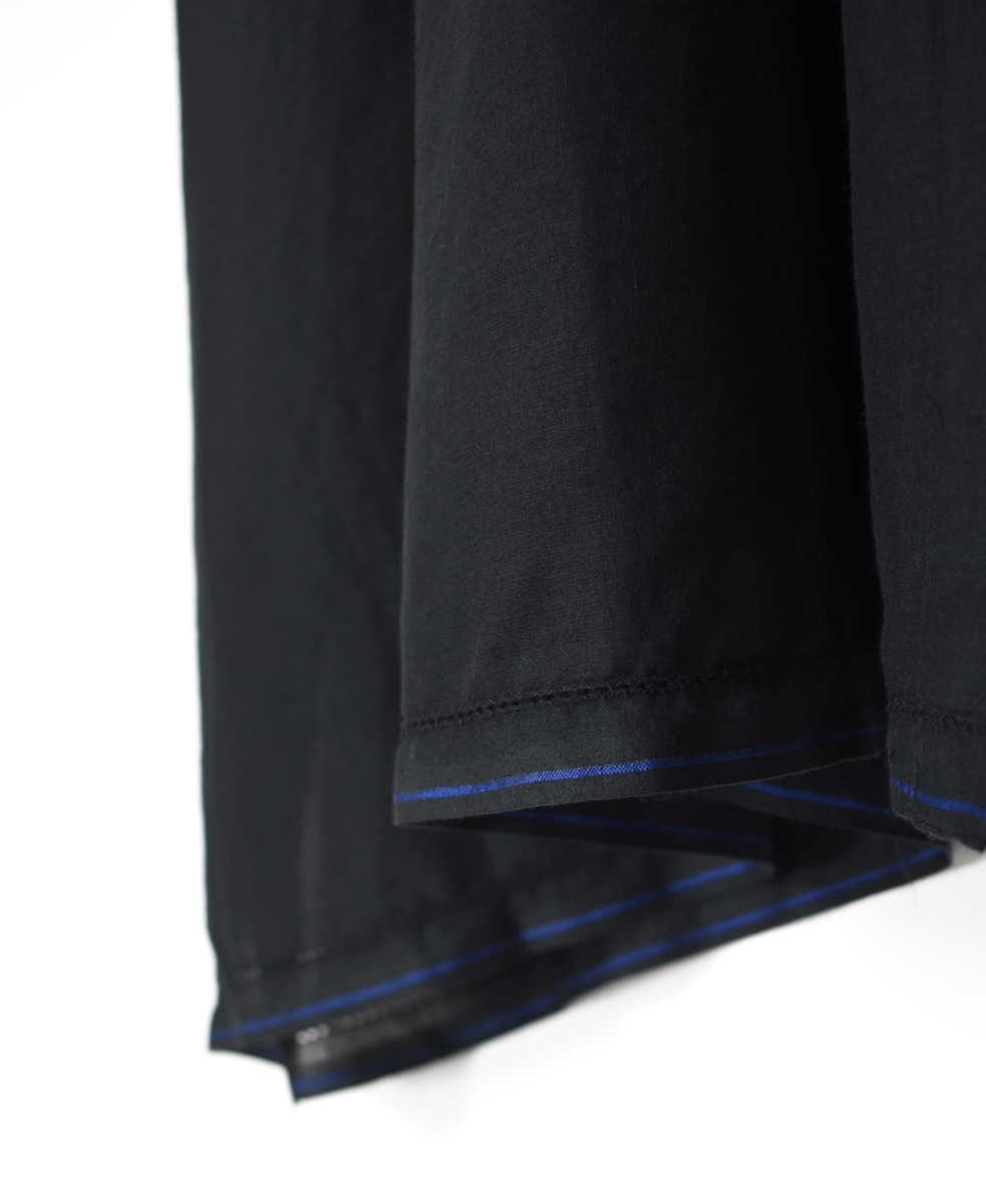 ●NSL25021(シャツ) SUPER FINE VOILE WITH SELVEGE FRILL COLLAR FRENCH/SL SHIRT