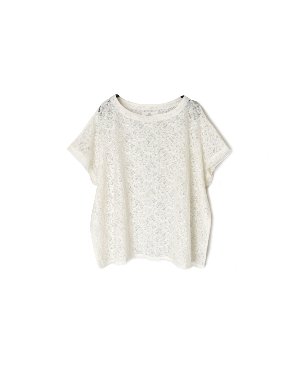 ●NSL25052(スモック) VOILE TULLE LACE FRENCH/SL SMOCK