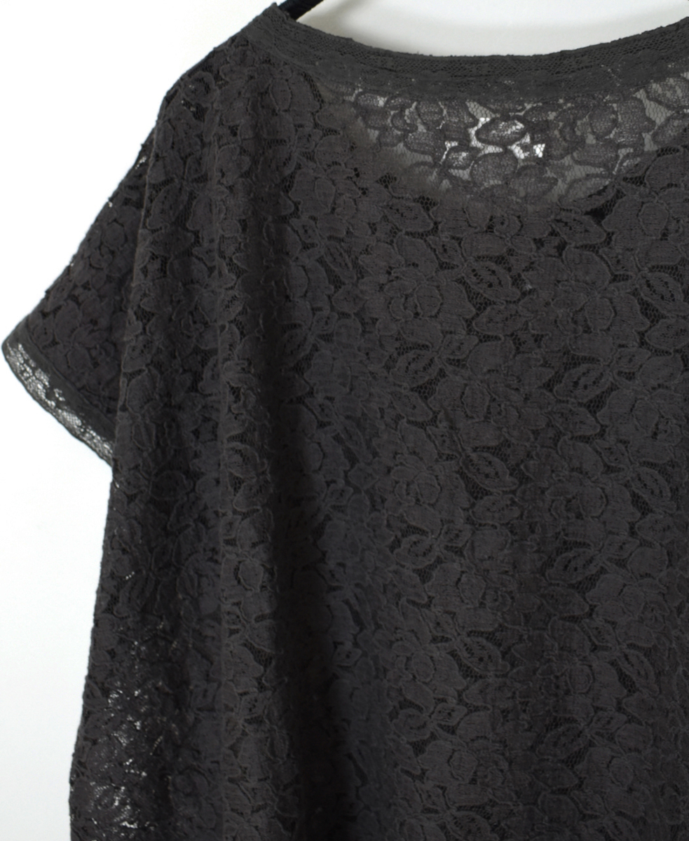 ●NSL25052(スモック) VOILE TULLE LACE FRENCH/SL SMOCK