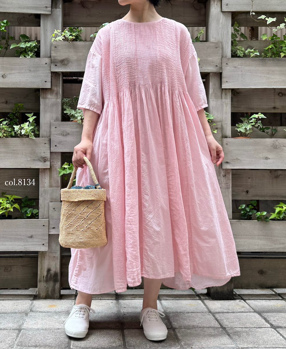 ●ANMDS2501(バッグ) RAFFIA ONE HANDLE BARREL BAG