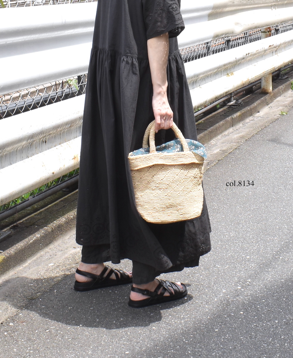 ●ANMDS2301 (バッグ) RAFFIA M BAG (COMBI)