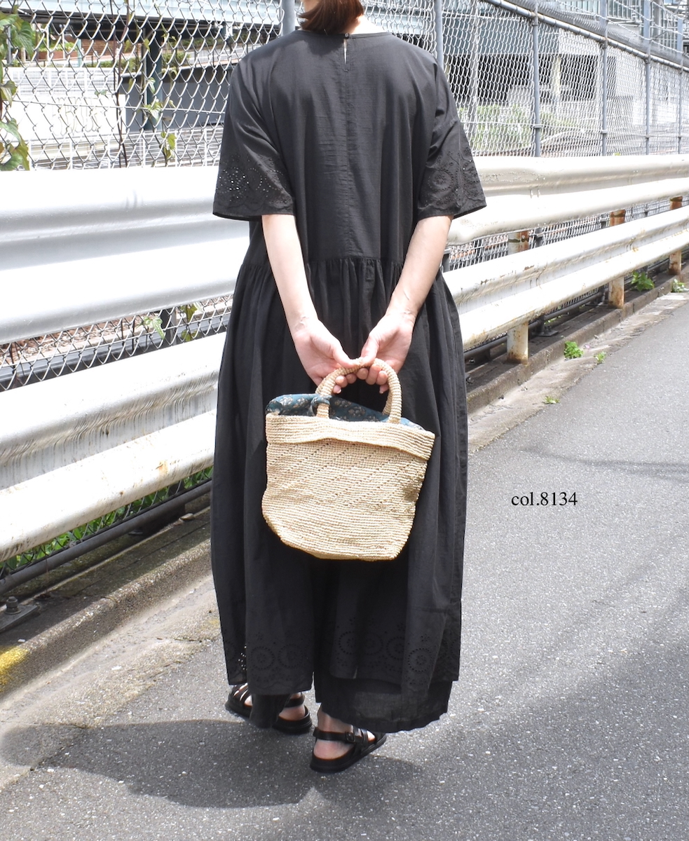 ●ANMDS2301 (バッグ) RAFFIA M BAG (COMBI)