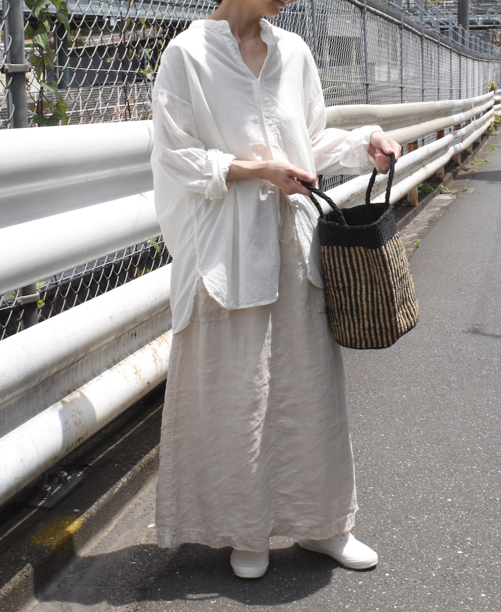 ANSL2501(バッグ) STRIPE SISAL BAG
