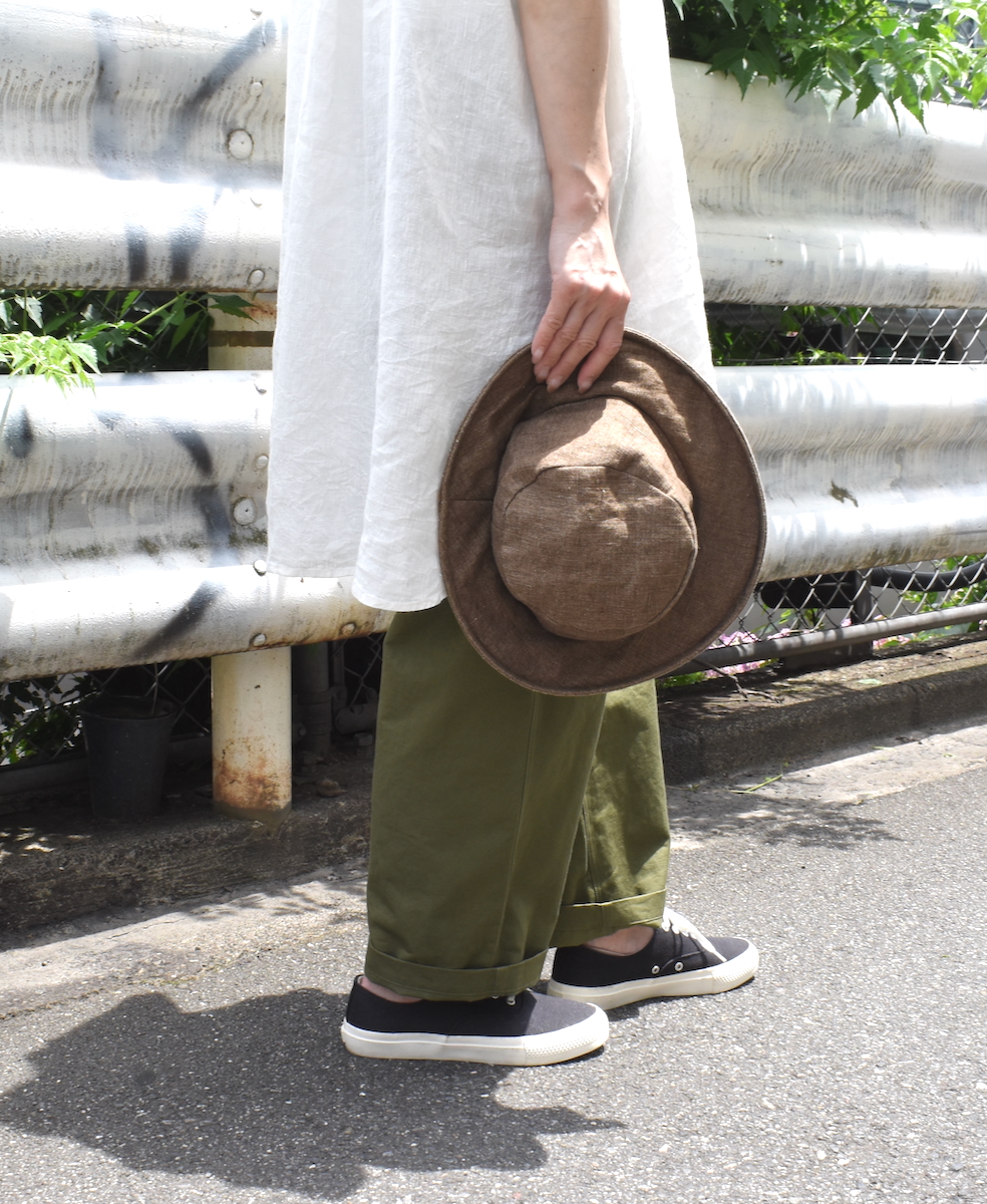 GNHT2451CL(パンツ) COTTON/LINEN KERSEY BAKER PANTS