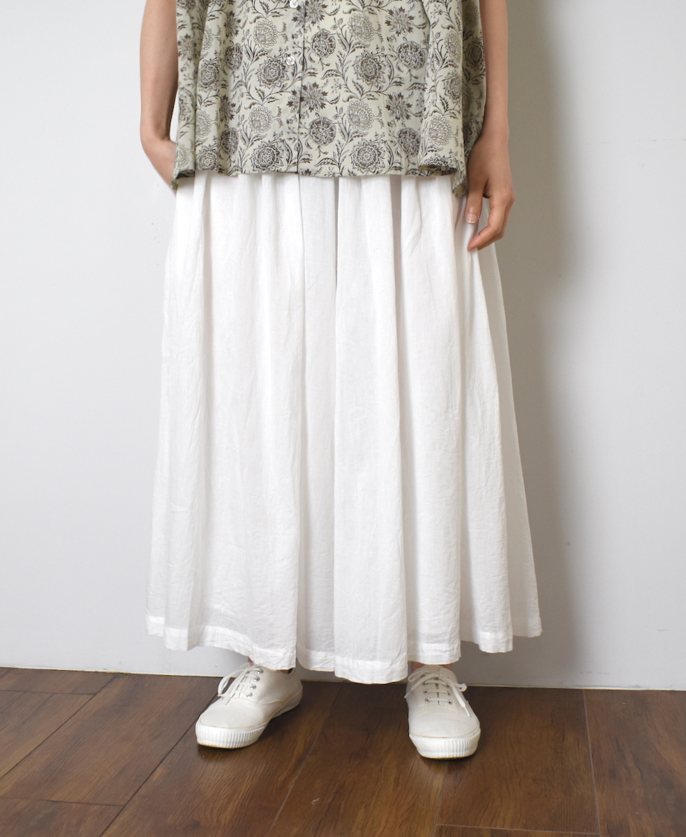 ●NSL25053(キュロット) VOILE TULLE LACE COTTON VOILE CULOTTES