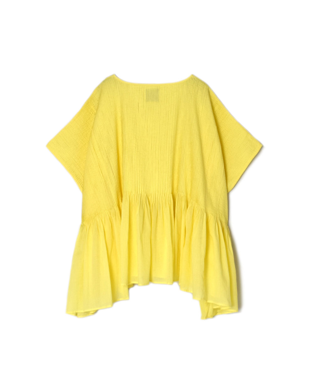 ●NMDS25311(シャツ) 80s ORGANIC COTTON VOILE PLAIN MINI PINTUCK PULLOVER