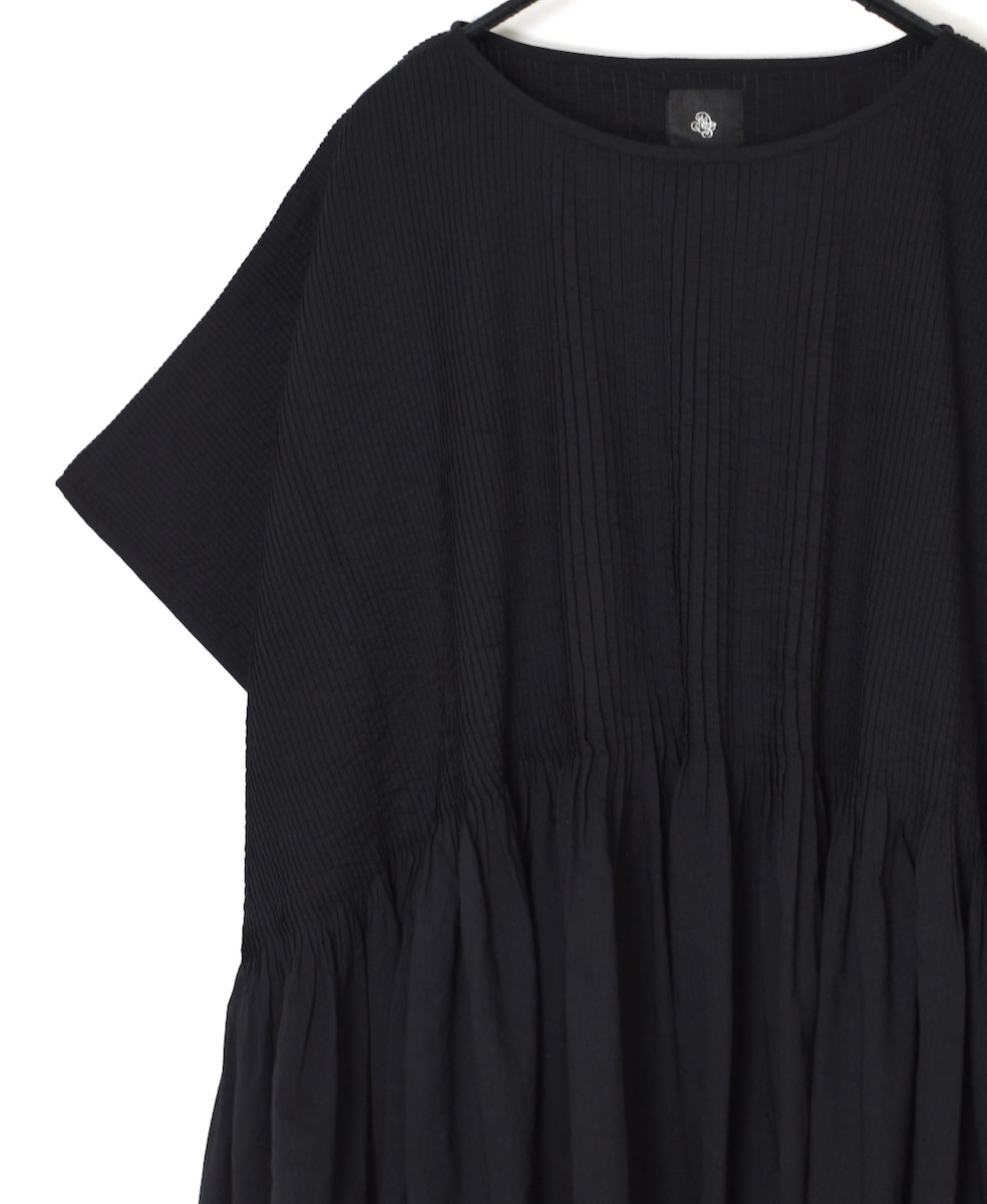 ●NMDS25311(シャツ) 80s ORGANIC COTTON VOILE PLAIN MINI PINTUCK PULLOVER