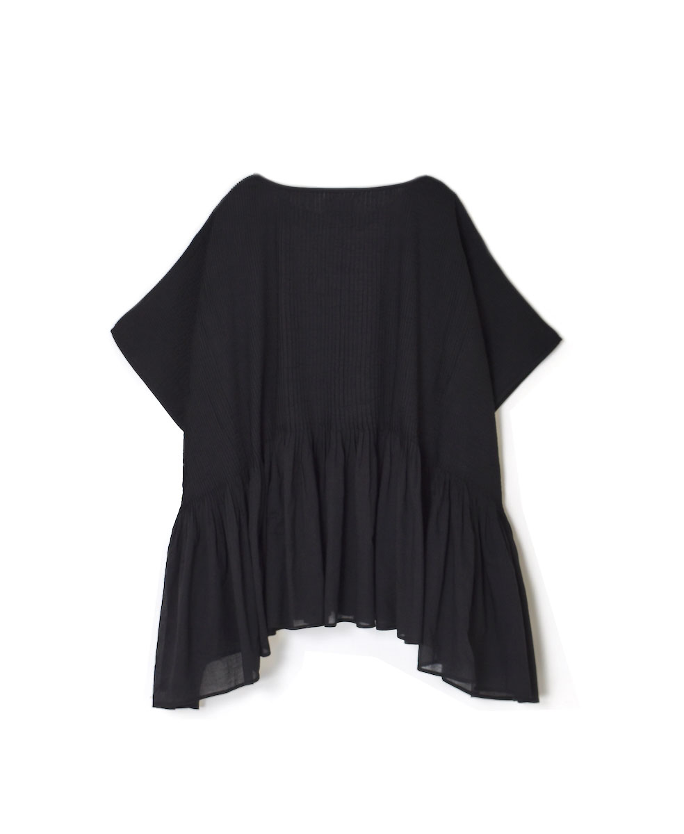 ●NMDS25311(シャツ) 80s ORGANIC COTTON VOILE PLAIN MINI PINTUCK PULLOVER