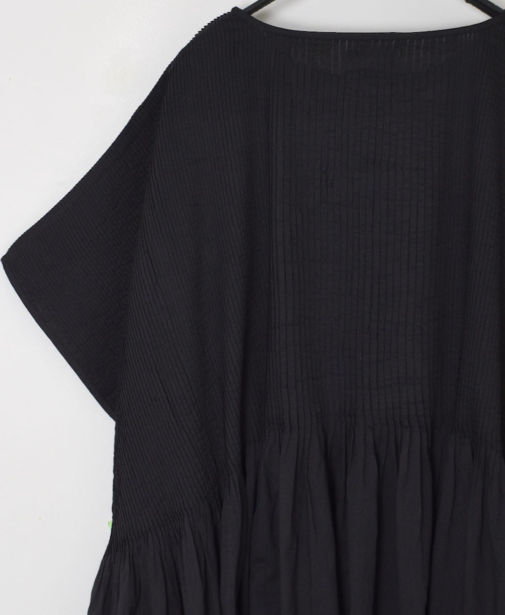 ●NMDS25311(シャツ) 80s ORGANIC COTTON VOILE PLAIN MINI PINTUCK PULLOVER