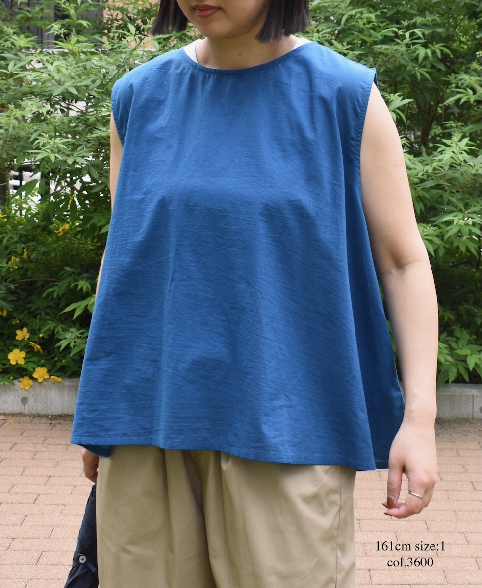 NSL25032(シャツ) 60s CAMBRIC PLAIN BACK OPENING NO/SL SMOCK
