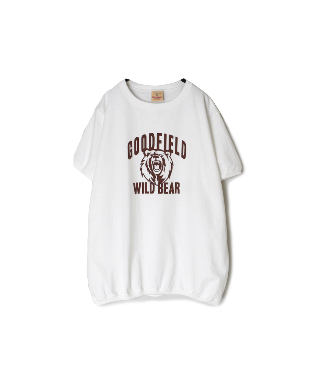 ●NGT9801 2871(Tシャツ) "WILD BEAR" CREW-NECK S/SL TEE CUFF&HEM RIB