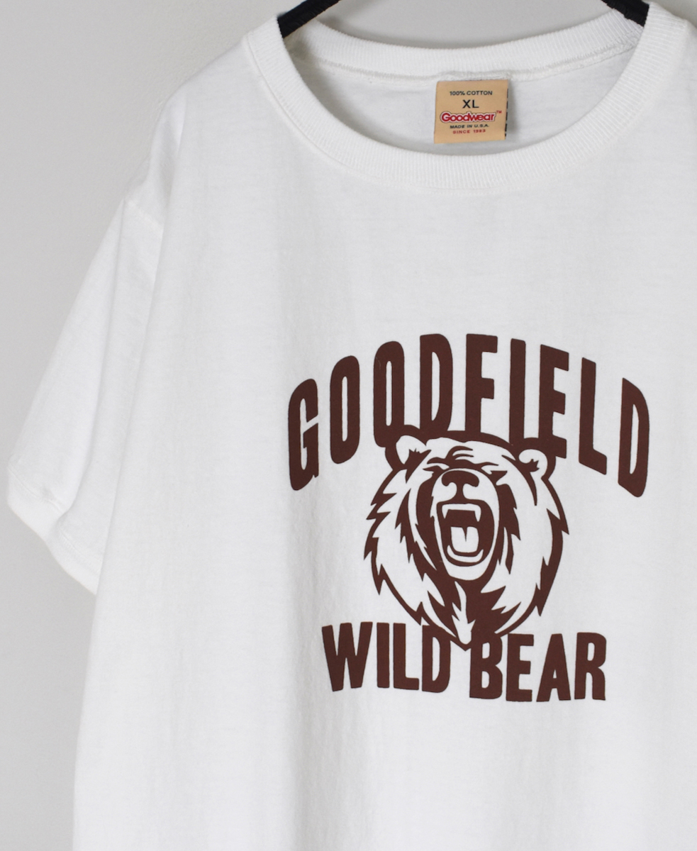 ●NGT9801 2871(Tシャツ) "WILD BEAR" CREW-NECK S/SL TEE CUFF&HEM RIB