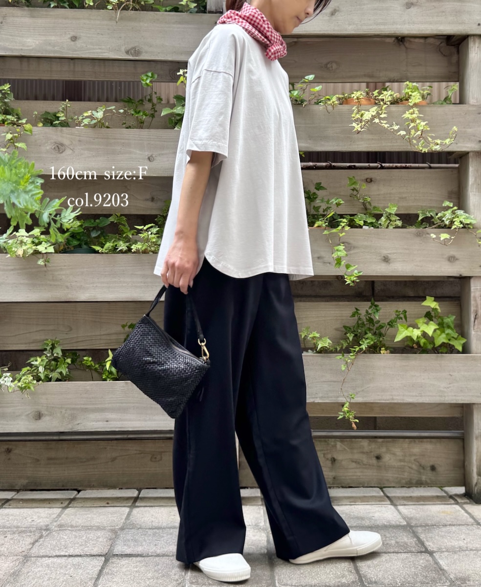 ●RNMDS2501(Tシャツ) COTTON JERSEY CREW-NECK T-SHIRT