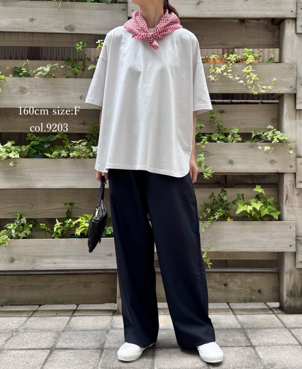 ●RNMDS2501(Tシャツ) COTTON JERSEY CREW-NECK T-SHIRT