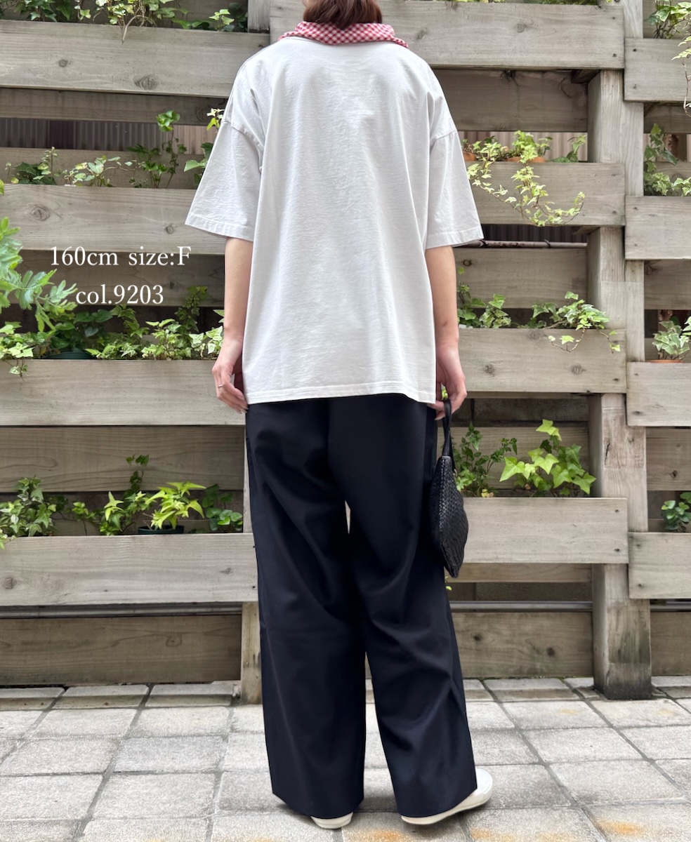 ●RNMDS2501(Tシャツ) COTTON JERSEY CREW-NECK T-SHIRT