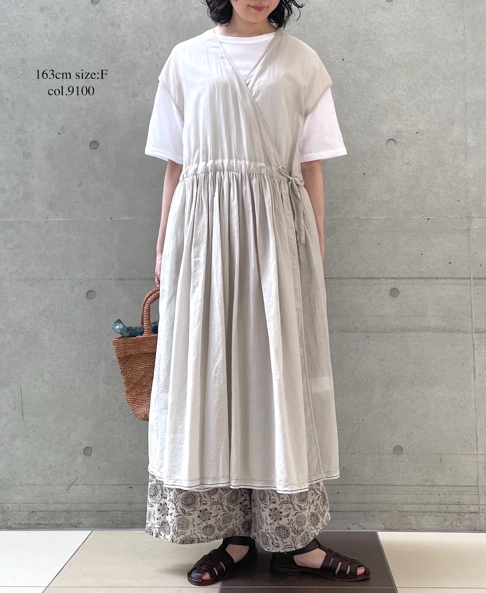●GNSL25052(Tシャツ) GEORETTE JERSEY CREW-NECK T-SHIRT